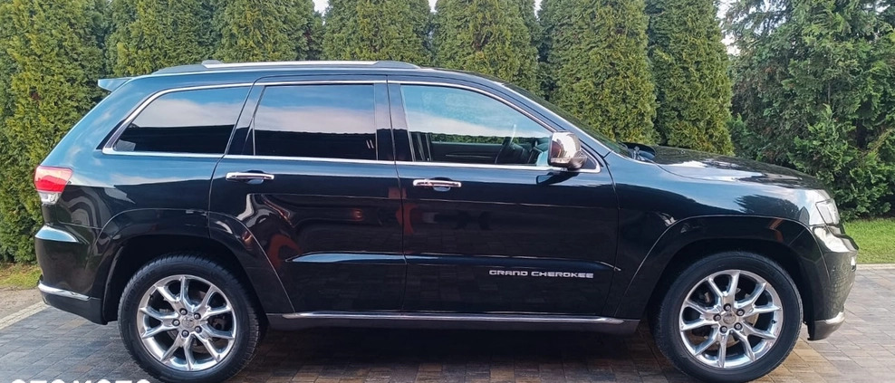 Jeep Grand Cherokee cena 95900 przebieg: 139943, rok produkcji 2014 z Siedlce małe 781